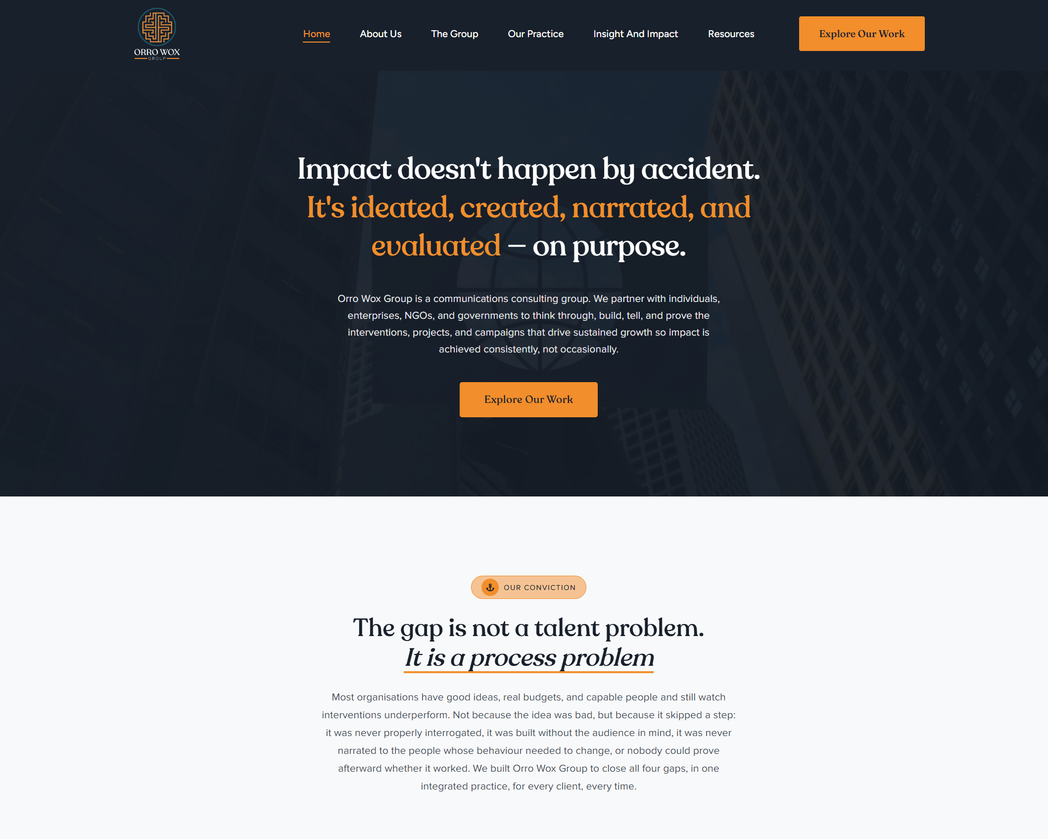 orrowox website hero